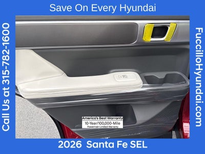 2026 Hyundai SANTA FE SEL AWD