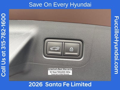 2026 Hyundai SANTA FE Limited AWD