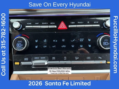 2026 Hyundai SANTA FE Limited AWD