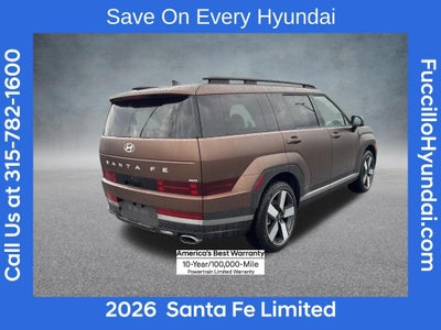2026 Hyundai SANTA FE Limited AWD