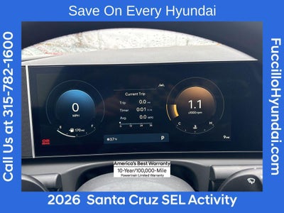2026 Hyundai SANTA CRUZ SEL Activity AWD
