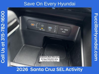 2026 Hyundai SANTA CRUZ SEL Activity AWD