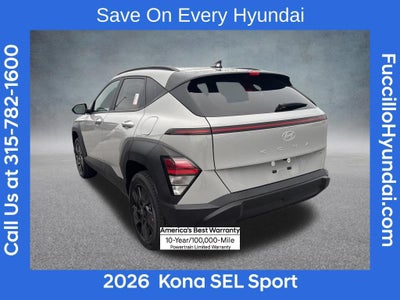 2026 Hyundai KONA SEL Sport AWD