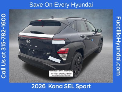 2026 Hyundai KONA SEL Sport AWD