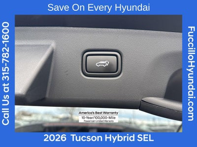 2026 Hyundai TUCSON HYBRID SEL AWD