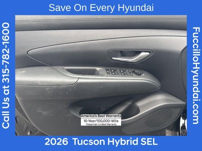 2026 Hyundai TUCSON HYBRID SEL AWD