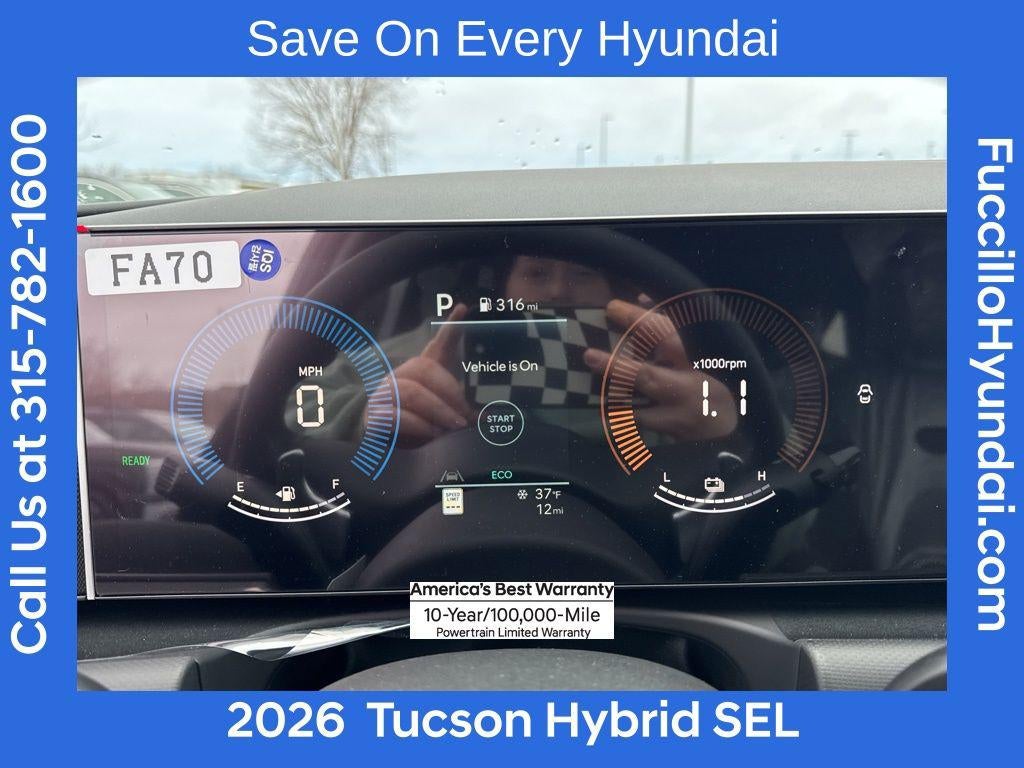 2026 Hyundai TUCSON HYBRID SEL AWD