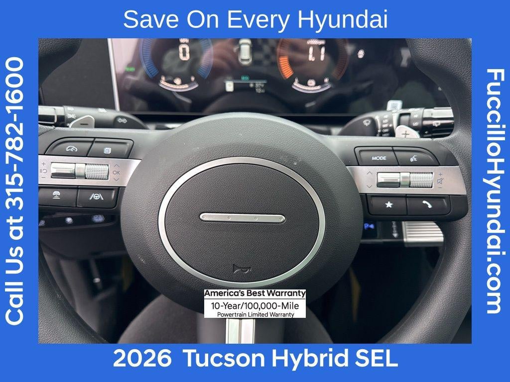2026 Hyundai TUCSON HYBRID SEL AWD