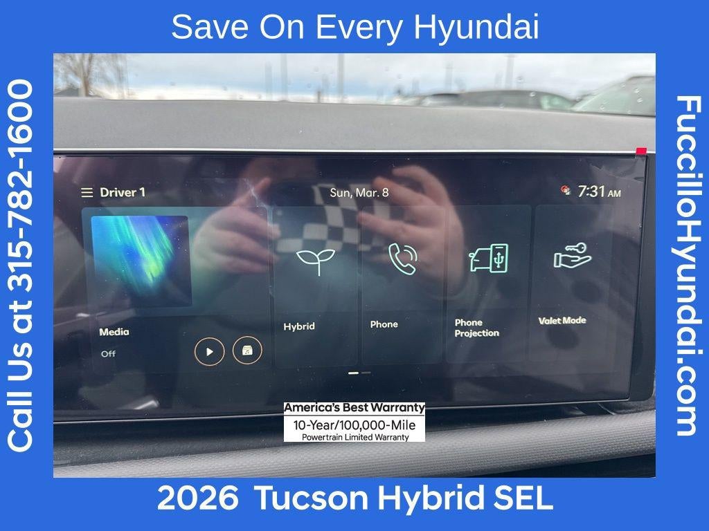 2026 Hyundai TUCSON HYBRID SEL AWD