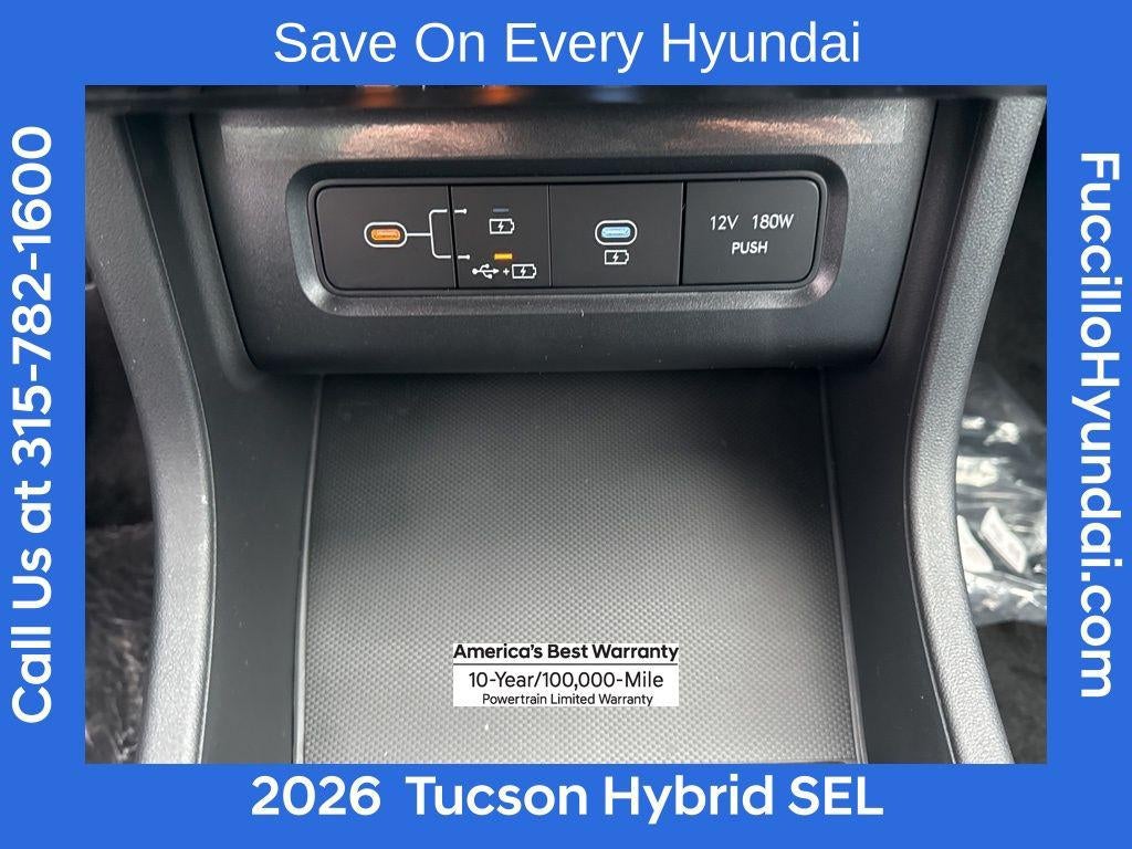 2026 Hyundai TUCSON HYBRID SEL AWD
