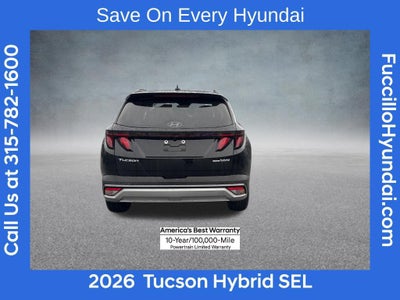 2026 Hyundai TUCSON HYBRID SEL AWD