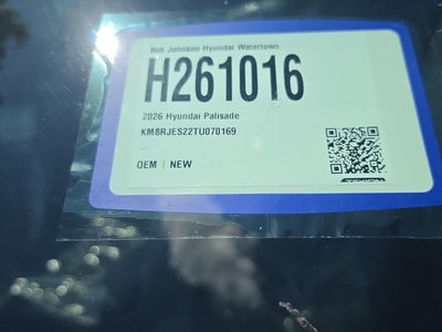2026 Hyundai PALISADE XRT Pro
