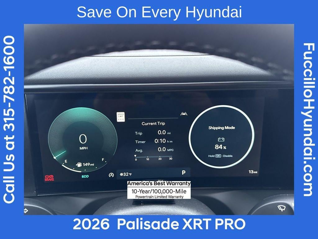 2026 Hyundai PALISADE XRT Pro