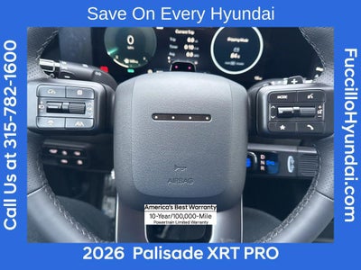 2026 Hyundai PALISADE XRT Pro