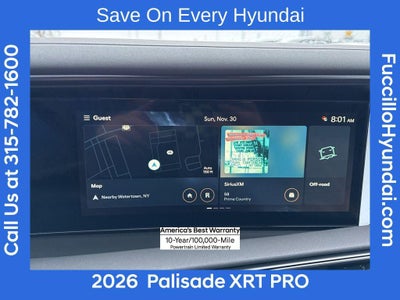 2026 Hyundai PALISADE XRT Pro