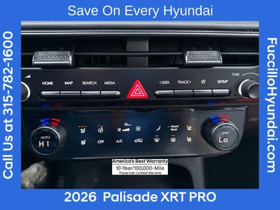 2026 Hyundai PALISADE XRT Pro