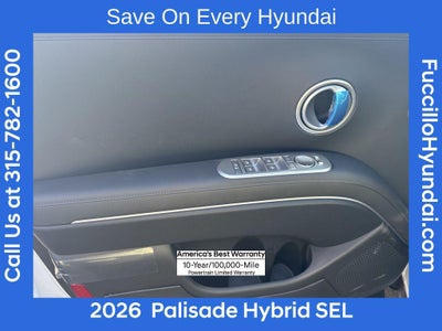 2026 Hyundai PALISADE HYBRID SEL 8P