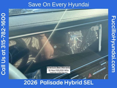 2026 Hyundai PALISADE HYBRID SEL 8P