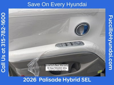 2026 Hyundai PALISADE HYBRID SEL 7P