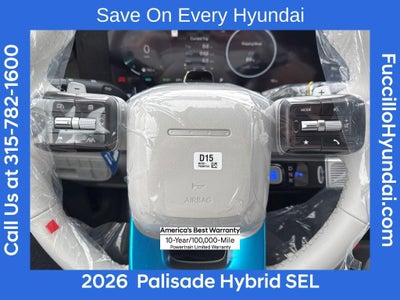 2026 Hyundai PALISADE HYBRID SEL 7P