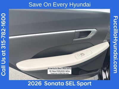 2026 Hyundai SONATA SEL Sport