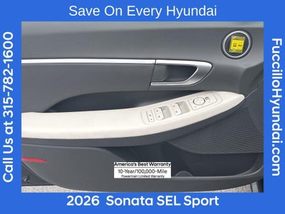 2026 Hyundai SONATA SEL Sport