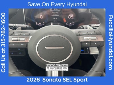 2026 Hyundai SONATA SEL Sport