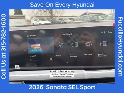 2026 Hyundai SONATA SEL Sport