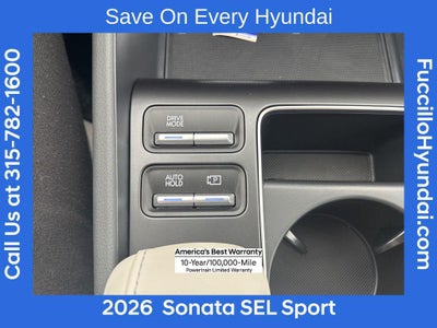 2026 Hyundai SONATA SEL Sport