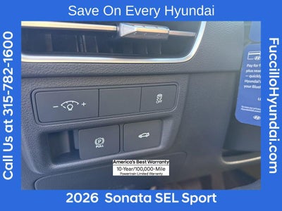 2026 Hyundai SONATA SEL Sport