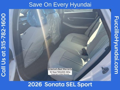 2026 Hyundai SONATA SEL Sport