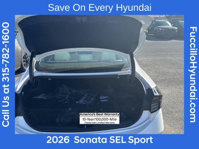 2026 Hyundai SONATA SEL Sport