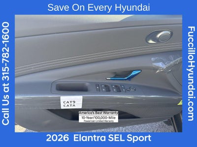 2026 Hyundai ELANTRA SEL Sport