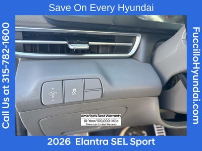 2026 Hyundai ELANTRA SEL Sport