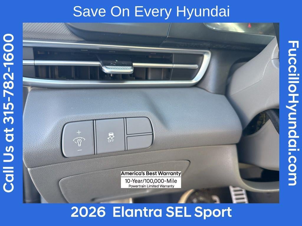 2026 Hyundai ELANTRA SEL Sport