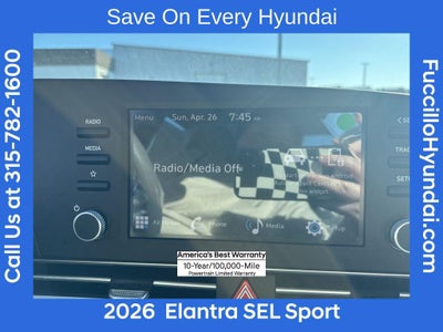 2026 Hyundai ELANTRA SEL Sport