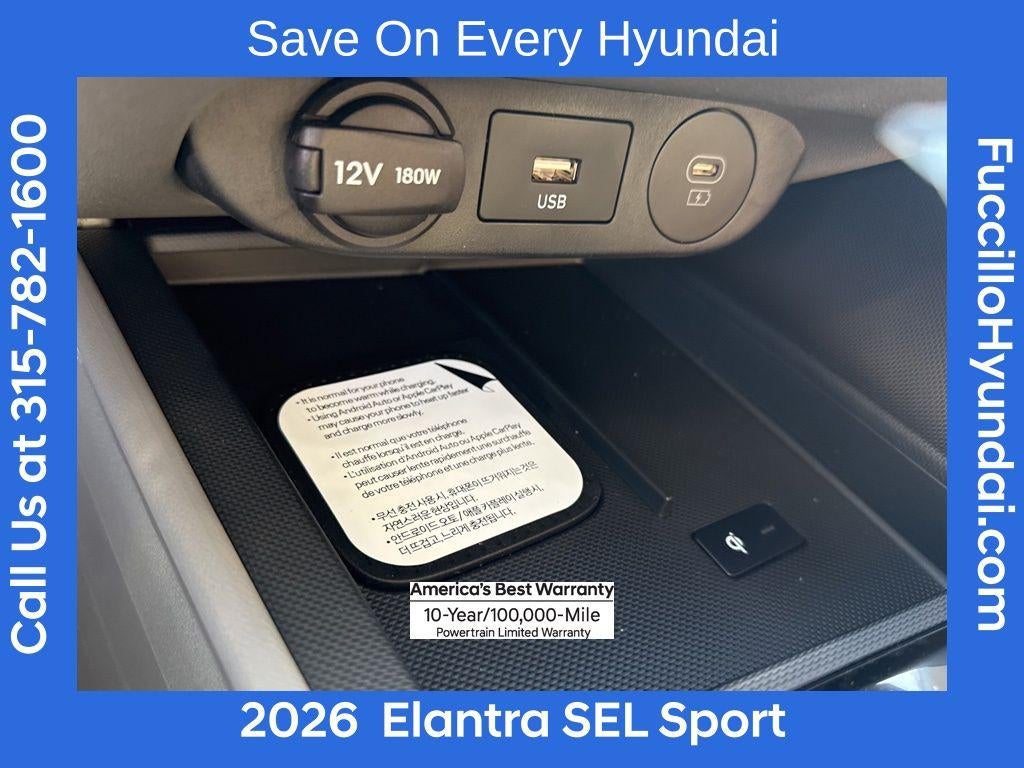 2026 Hyundai ELANTRA SEL Sport