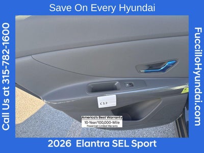 2026 Hyundai ELANTRA SEL Sport