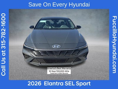 2026 Hyundai ELANTRA SEL Sport