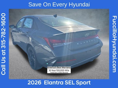 2026 Hyundai ELANTRA SEL Sport