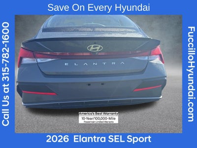 2026 Hyundai ELANTRA SEL Sport