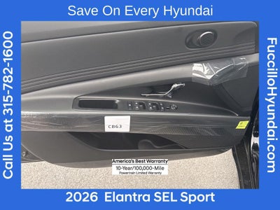 2026 Hyundai ELANTRA SEL Sport