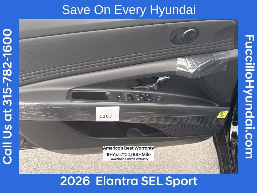 2026 Hyundai ELANTRA SEL Sport