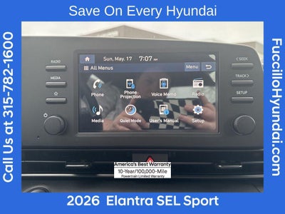 2026 Hyundai ELANTRA SEL Sport