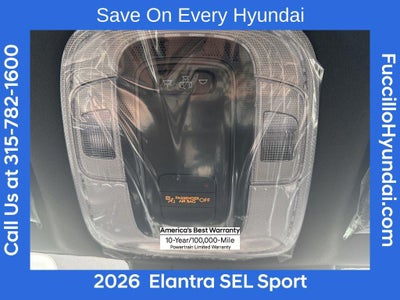 2026 Hyundai ELANTRA SEL Sport