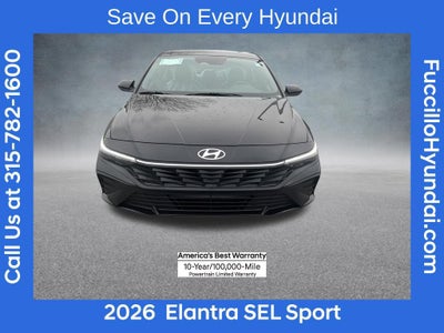 2026 Hyundai ELANTRA SEL Sport