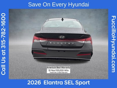 2026 Hyundai ELANTRA SEL Sport