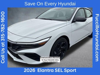 2026 Hyundai ELANTRA SEL Sport