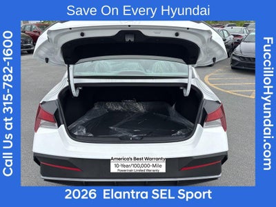 2026 Hyundai ELANTRA SEL Sport