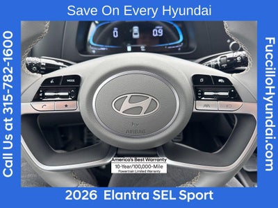 2026 Hyundai ELANTRA SEL Sport
